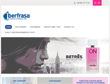 Tablet Screenshot of iberfrasa.com
